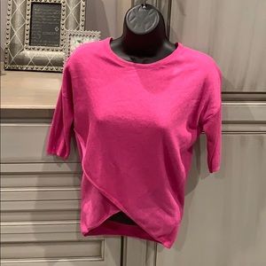 Girls copper key 3/4 length sleeve sweater size S